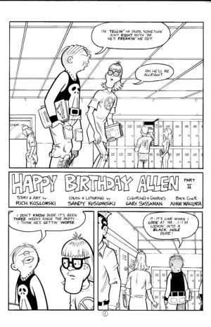 the 3 geeks original art