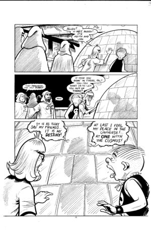 3 geeks slab madness original art