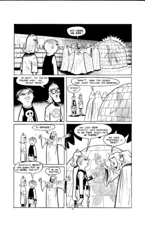 3 geeks slab madness original art (copy)