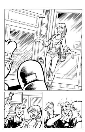 archie meets jay & silent bob original art pg #8