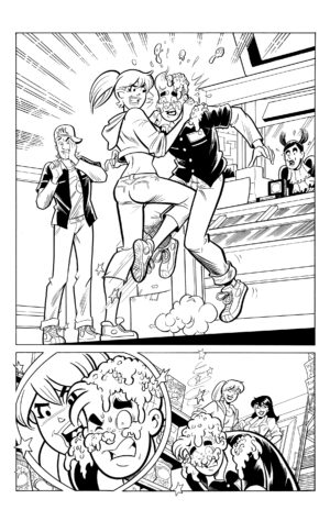 archie meets jay & silent bob original art pg #19