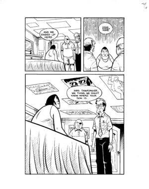 the king original art
