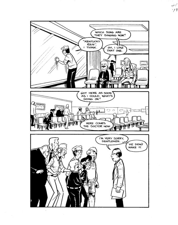 the king original art