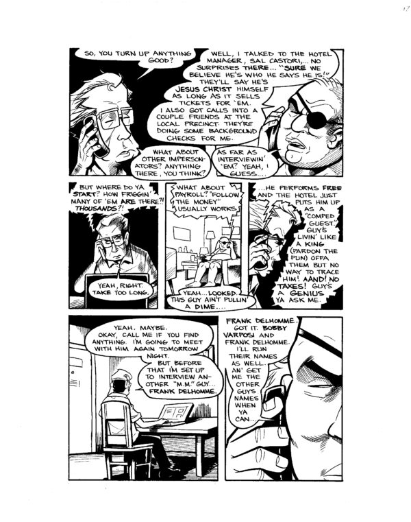 the king original art