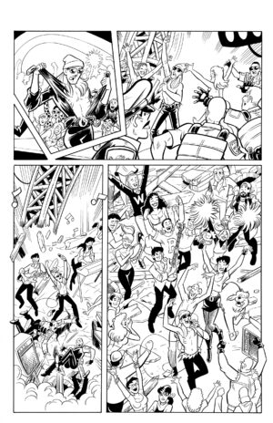 archie meets jay & silent bob original art pg #37