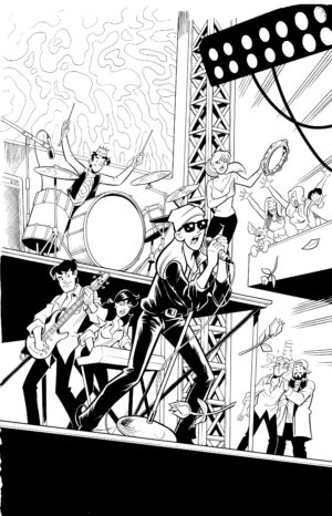archie meets jay & silent bob original art pg #33