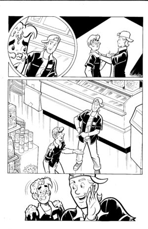archie meets jay & silent bob original art pg #29 (copy)