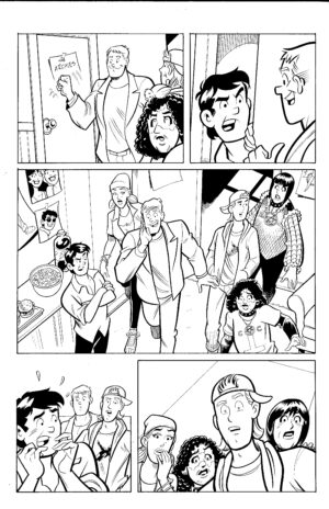 archie meets jay & silent bob original art pg #27 (copy)