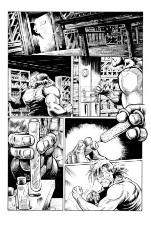f.a.r.m. system: rage original art (copy)