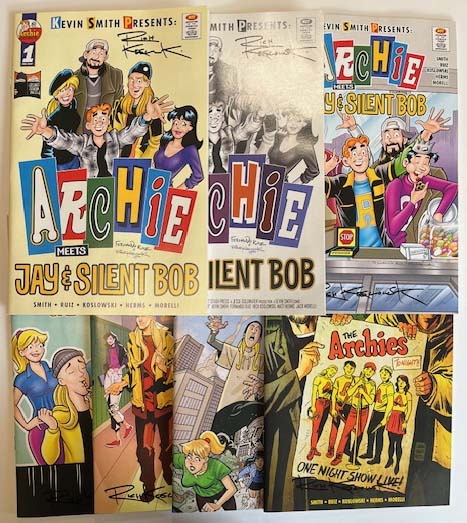 archie meets jay & silent bob! 7 cover set! archie meets jay & silent bob! 7 cover set!