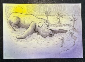 stella rose koslowski art: hungry anteater