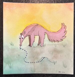 stella rose koslowski art: hungry anteater