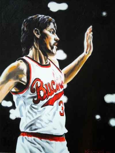 "Brian Winters" Oil on Canvas. 14x18. $300